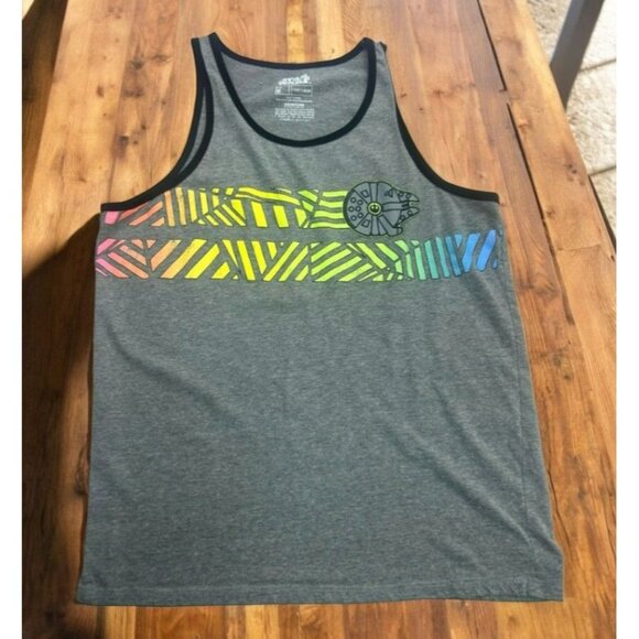 Star Wars Millennium Falcon Mens TankTop Medium - Picture 1 of 3